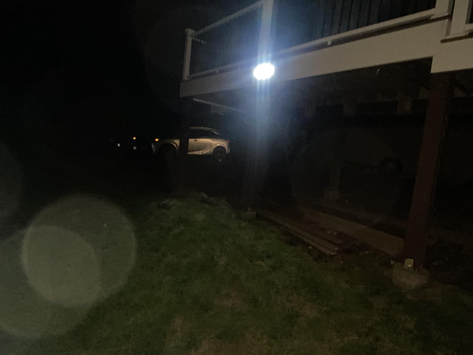 Tuffenough Solar Outdoor Lights 2500LM 210 LED Security Lights with Remote Control,3 Heads Motion Sensor Lights, IP65 Waterproof,270° Wide Angle Flood Wall Lights with 3 Modes(2 Packs) customer photo 1