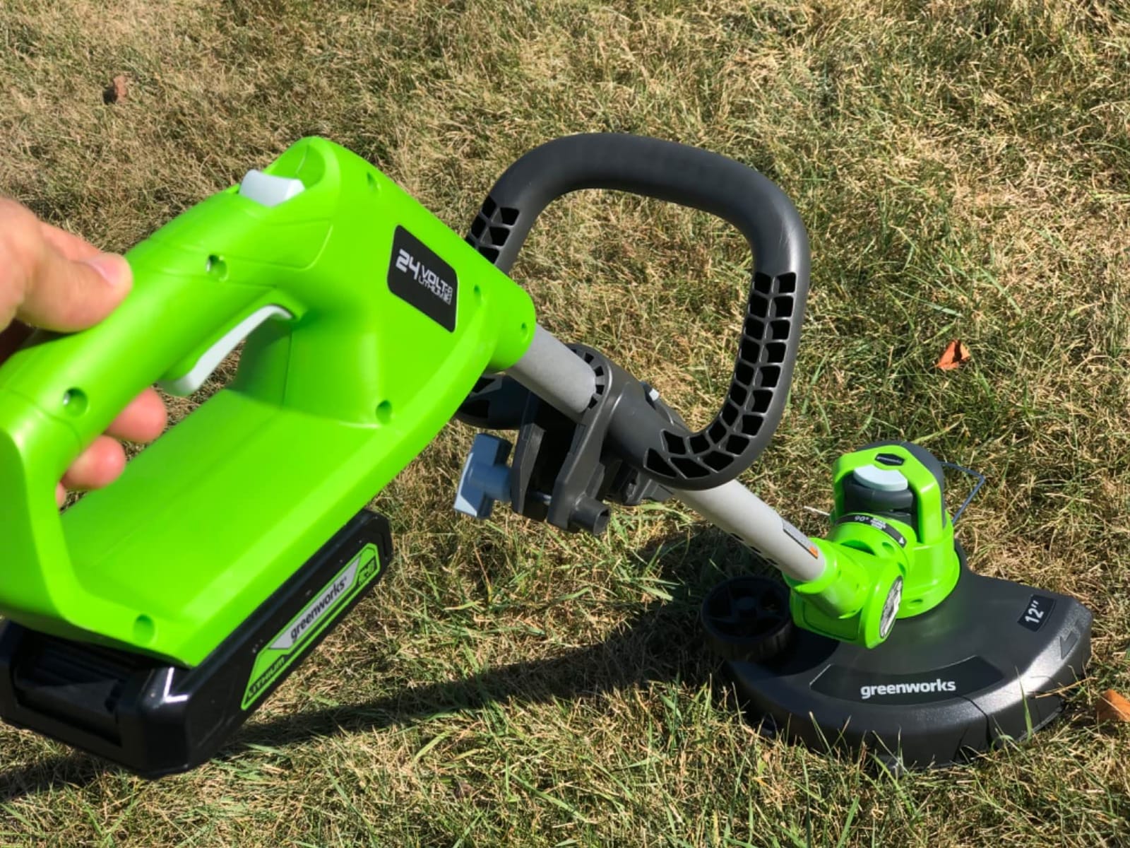 Greenworks STBL24B210 String Trimmer, 12