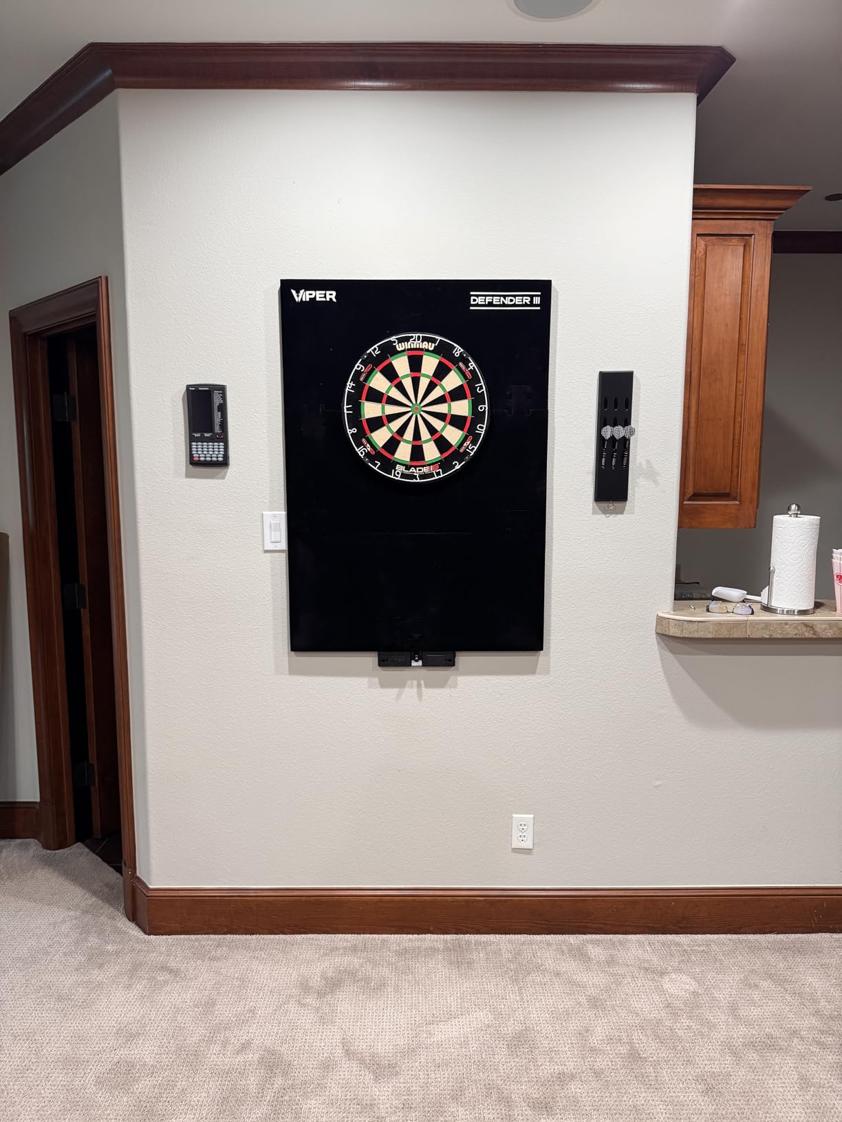 WINMAU Professional Bristle Dartboard - PDC Tournament Board with Official Tournament Specifications - Available in Blade 6 Single, Dual, Triple Core & Blade X Generations customer photo 2