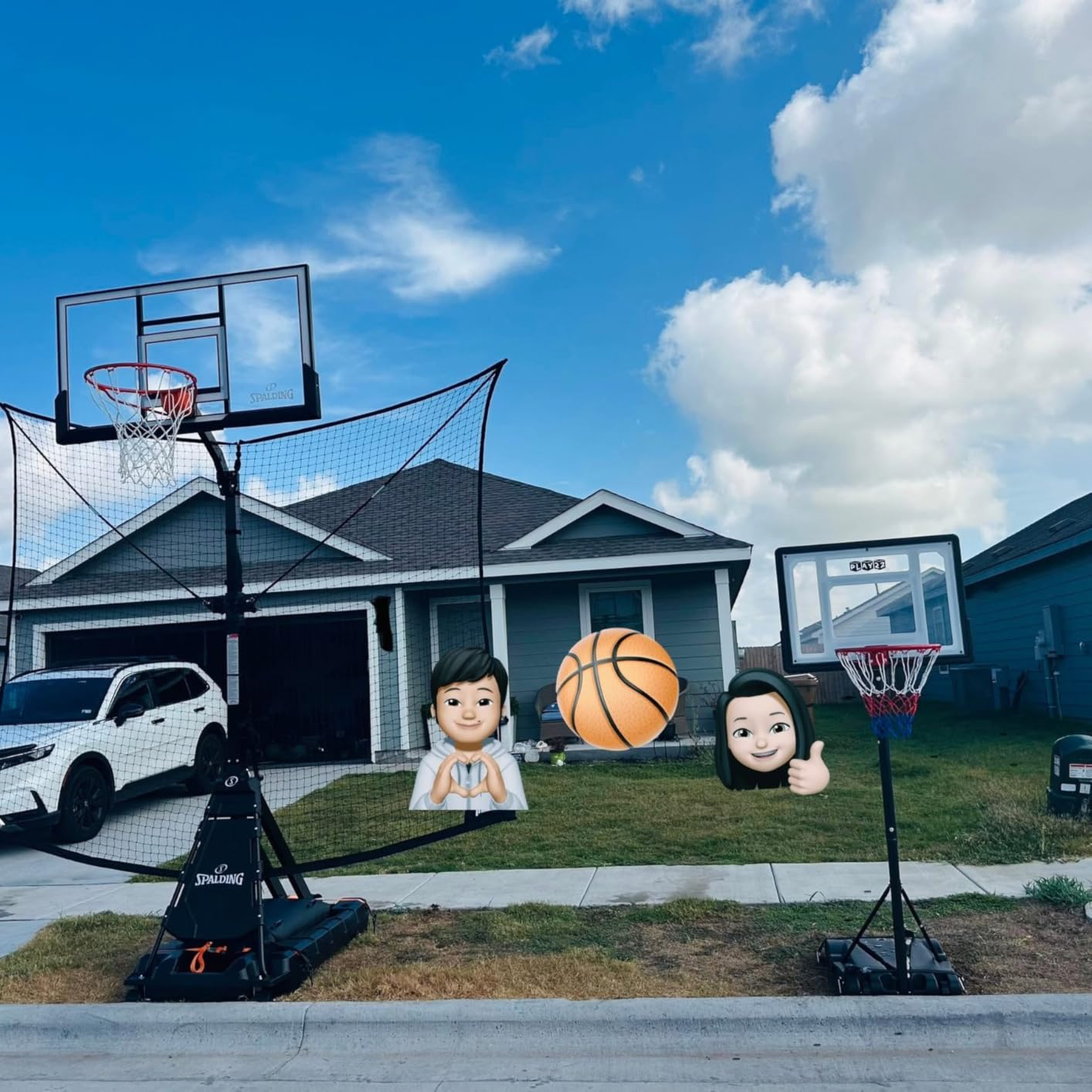 Franklin SportsBasketball Pass Back Rebounder customer photo 1