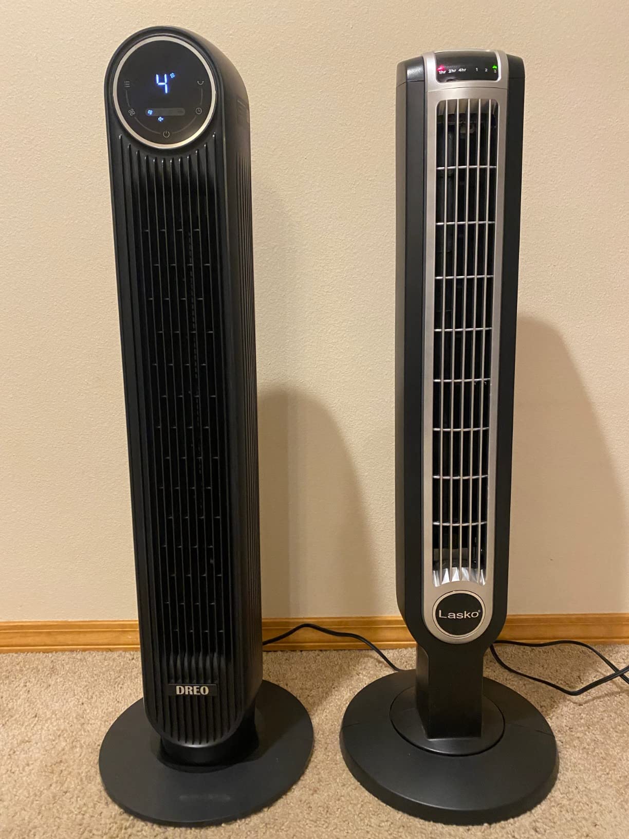 DREO Smart Tower Fan for Bedroom, Floor Standing Bladeless Oscillating Fan customer photo 2
