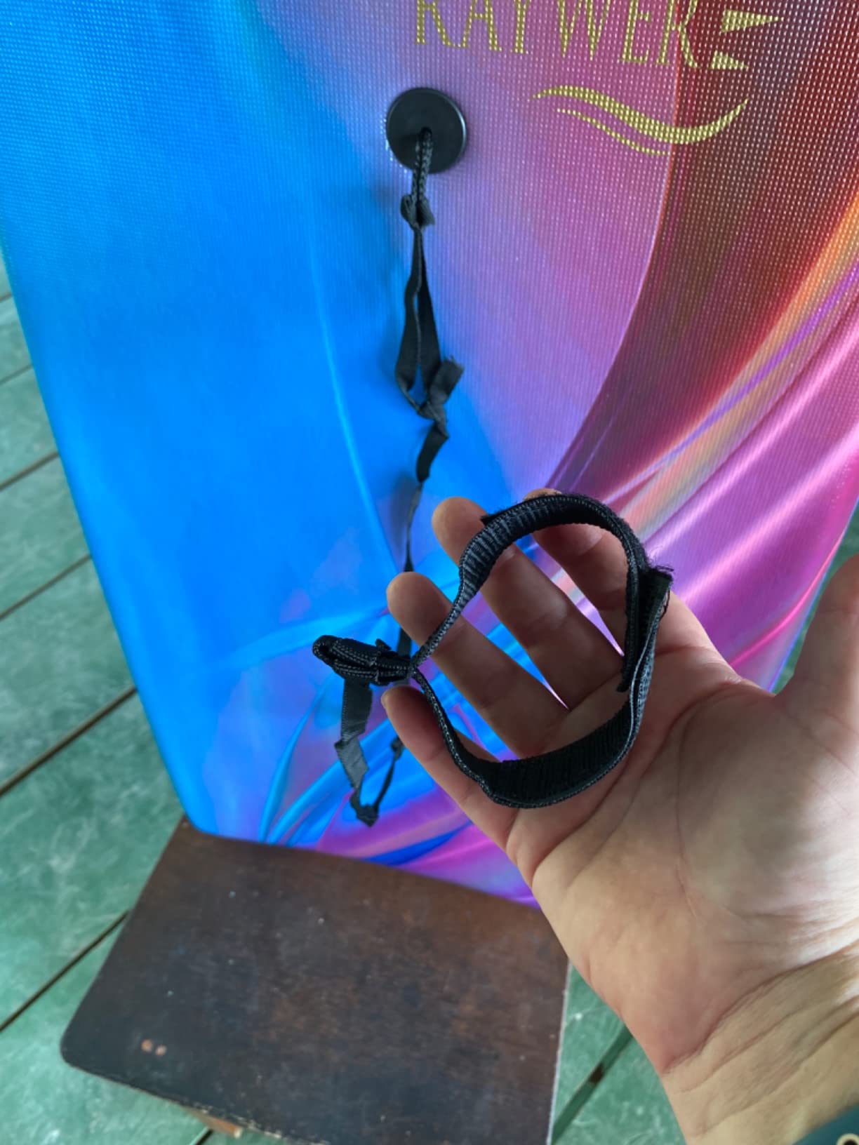 Body Board Lightweight with EPS Core, HDPE Slick Bottom, Leash & Adjustable Wrist Rope, Great Surfing for Kids and Adults customer photo 1