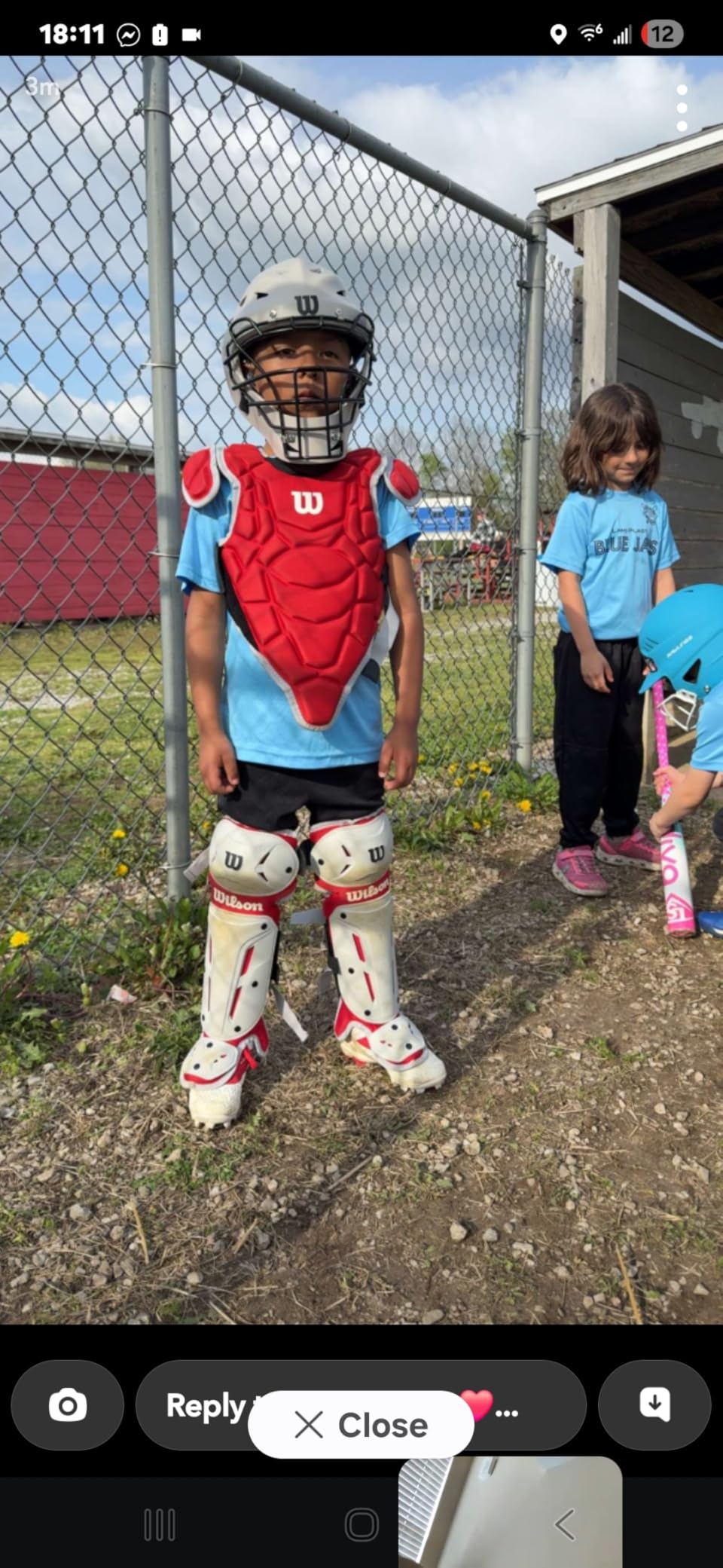 Wilson EZ Gear 2.0 Catcher’s Gear Kit customer photo 2