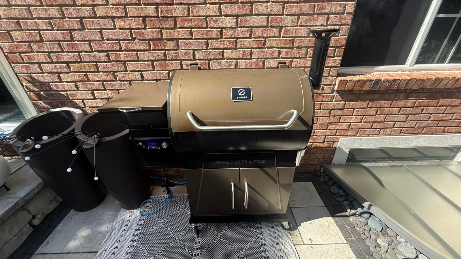 Z GRILLS ZPG-200APro Portable Tabletop Wood Pellet Grill and Smoker, Digital Control, 8 in 1 BBQ Grill for Outdoor Kitchen, Backyard, 202 Sq Inches of Cooking (Black) customer photo 2