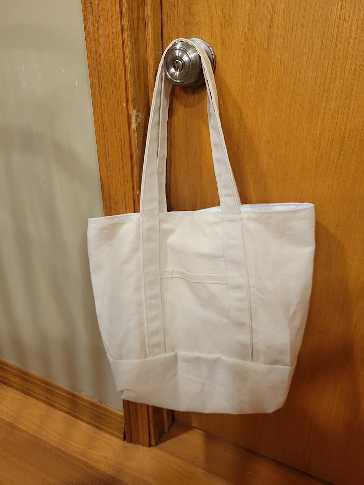 100% Natural Cotton 7 oz Canvas Fabric (Duck), 63 Inches Wide X 3 Yards Long customer photo 1