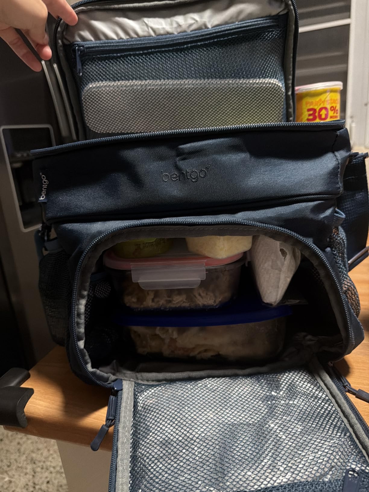 Bentgo Prep Deluxe Insulated Meal Prep Lunch Bag for Adults, Holds 5 Meals customer photo 2