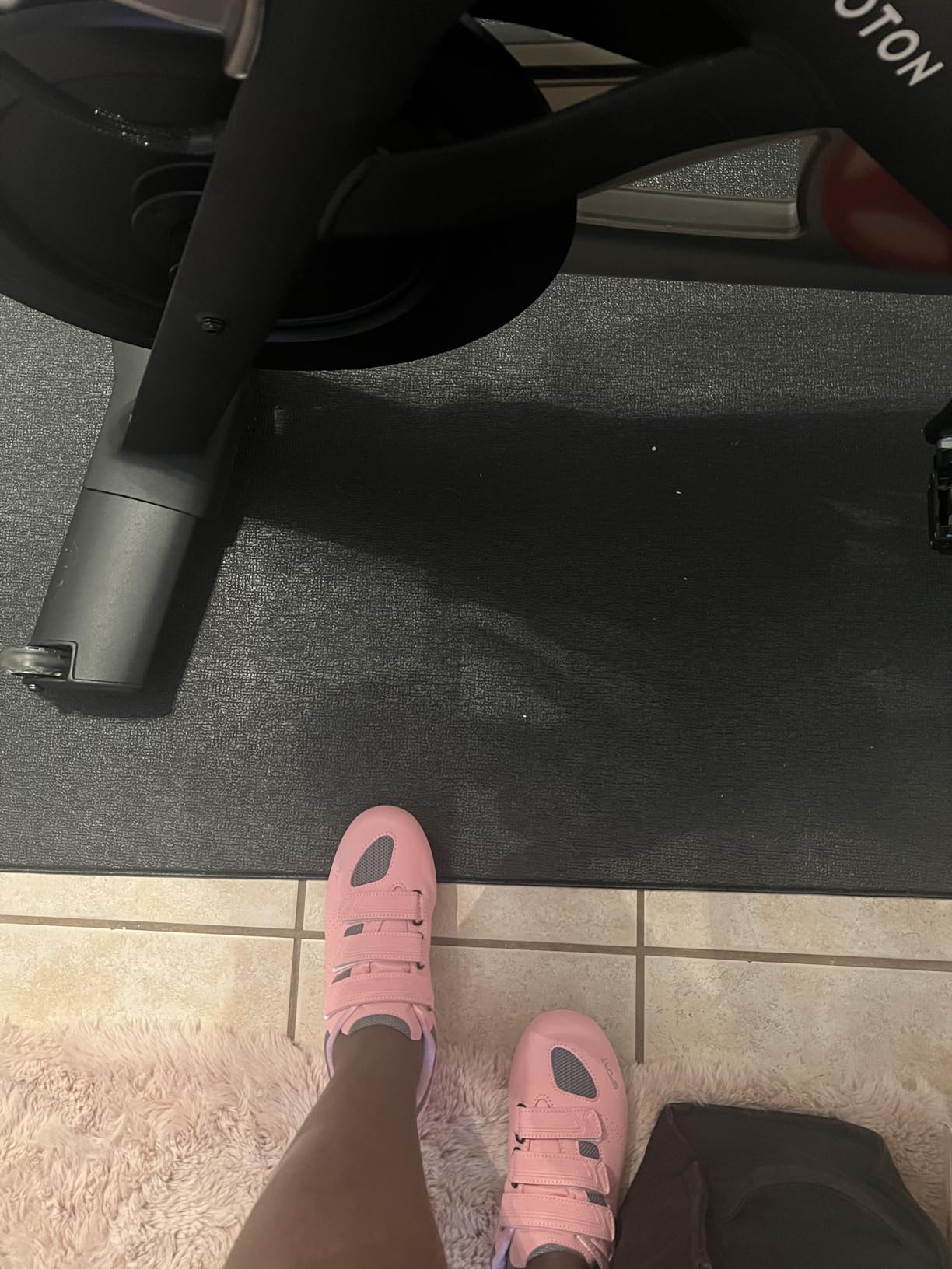 Honosuker Cycling Shoes Women Compatible with Peloton Road Bike & SPD Pedal | Indoor Spin Shoes Outdoor Road Cycling Shoe Pre-Installed Delta Cleats customer photo 2