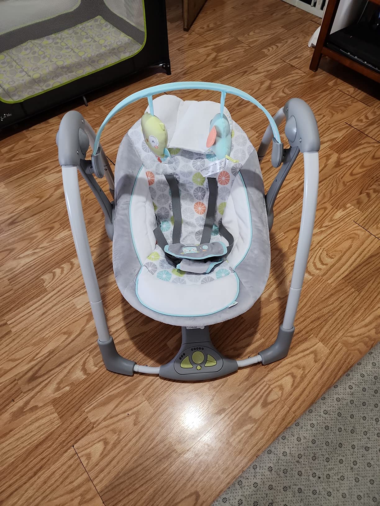 Ingenuity ConvertMe Baby Swing & Infant Seat, Newborn to 9 Months, Swell customer photo 2