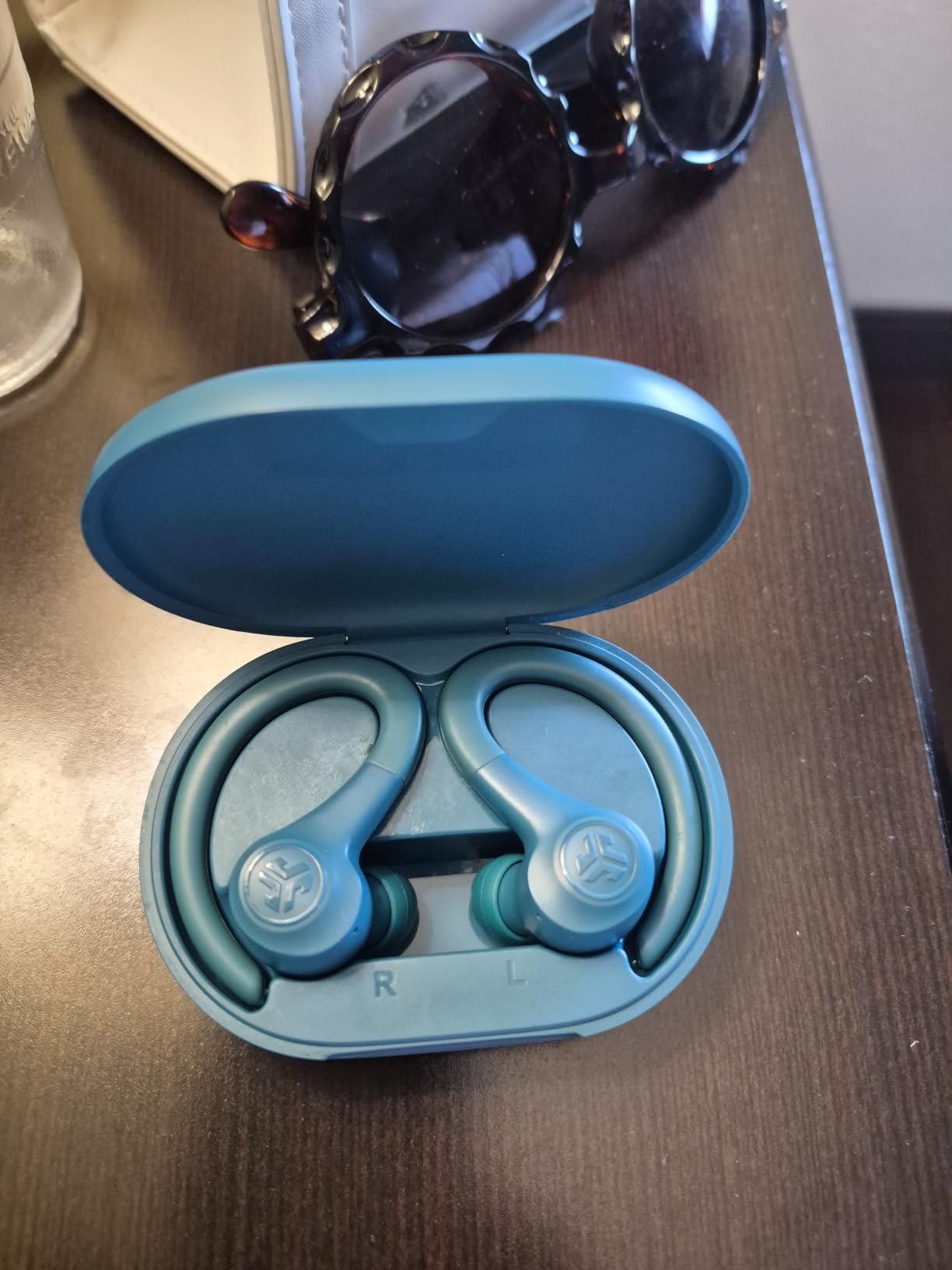 JLab Go Air Sport, Wireless Workout Earbuds Featuring C3 Clear Calling, Secure Earhook Sport Design, 32+ Hour Bluetooth Playtime, and 3 EQ Sound Settings (Graphite/Black) customer photo 1