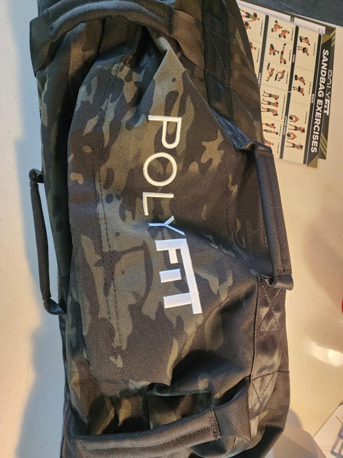 Polyfit Classic Sandbag - Workout Sandbag with 8 Gripping Handles customer photo 1