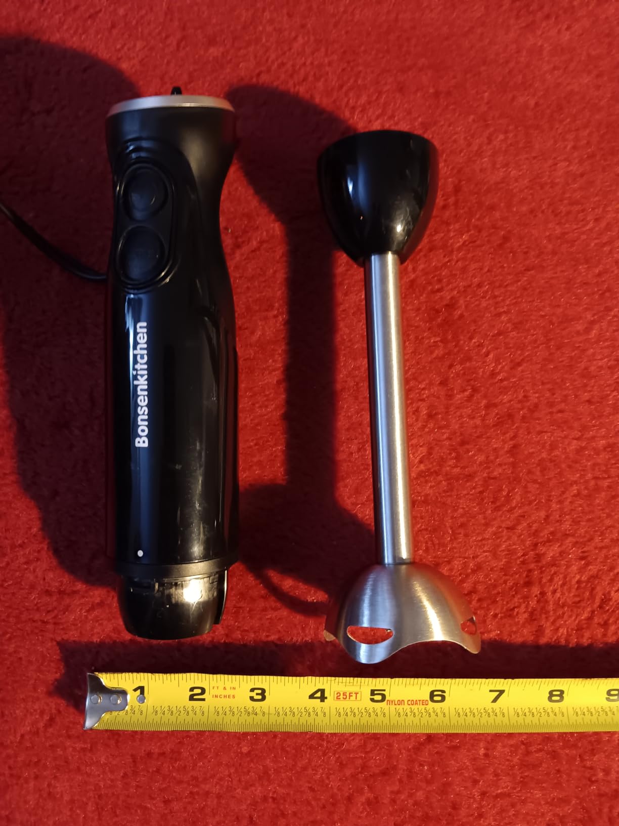 Bonsenkitchen Immersion Hand Blender, Smoothie, Puree, Baby Food customer photo 2