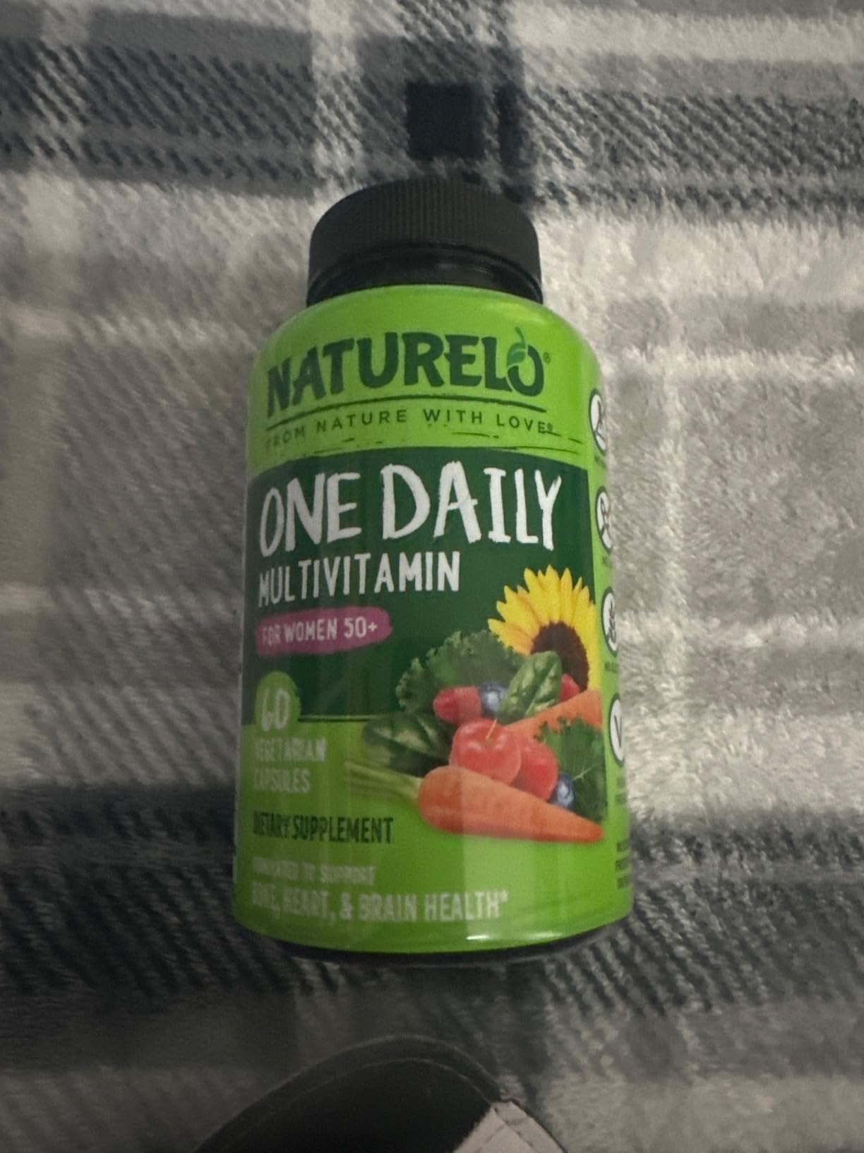 NATURELO One Daily Multivitamin for Women 50+ w/Vitamin B12, 120 Count customer photo 2