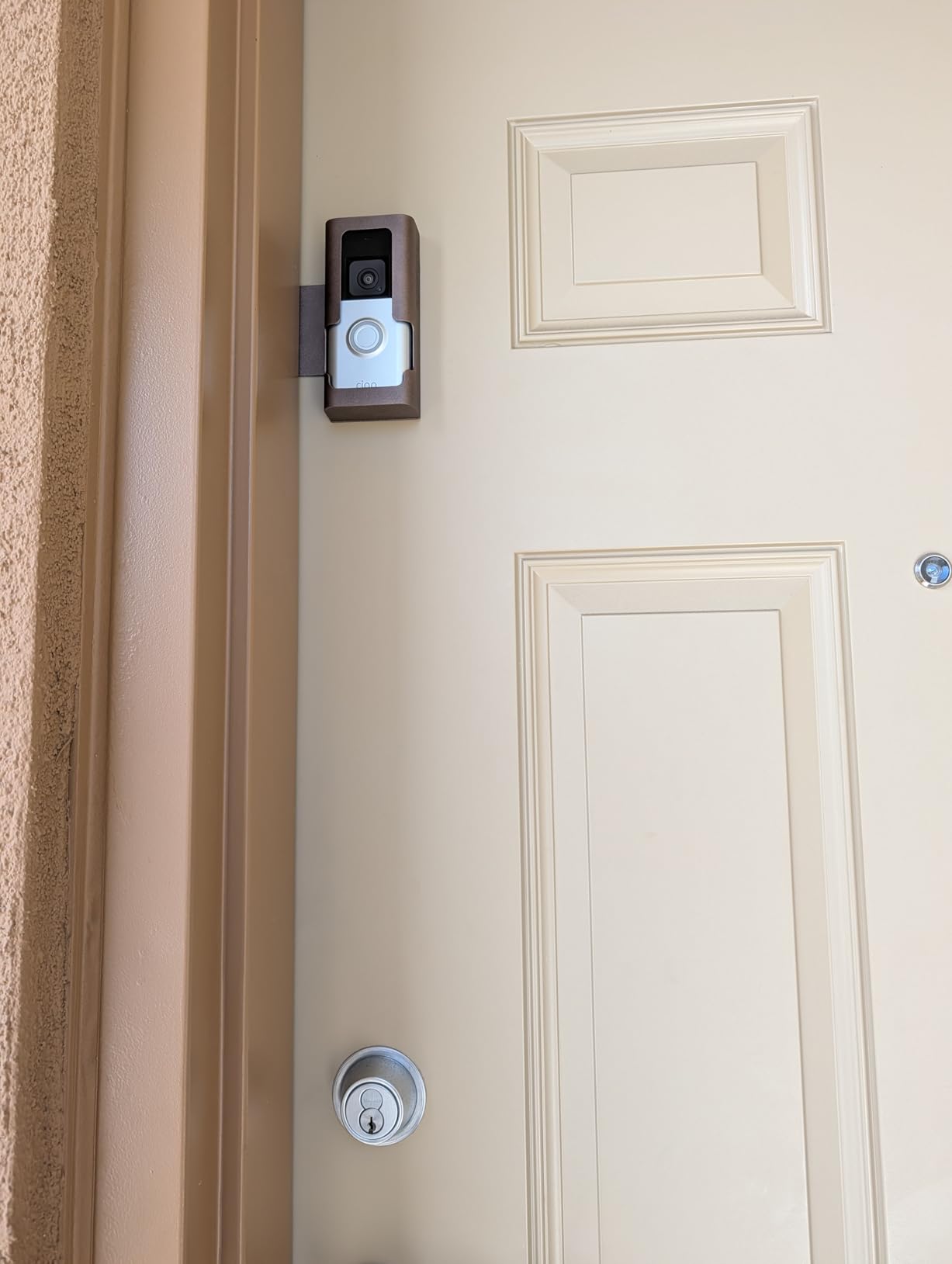 Ring Battery Doorbell Plus, Home or business security, Head-to-Toe HD+ Video, motion detection & alerts, and Two-Way Talk customer photo 1