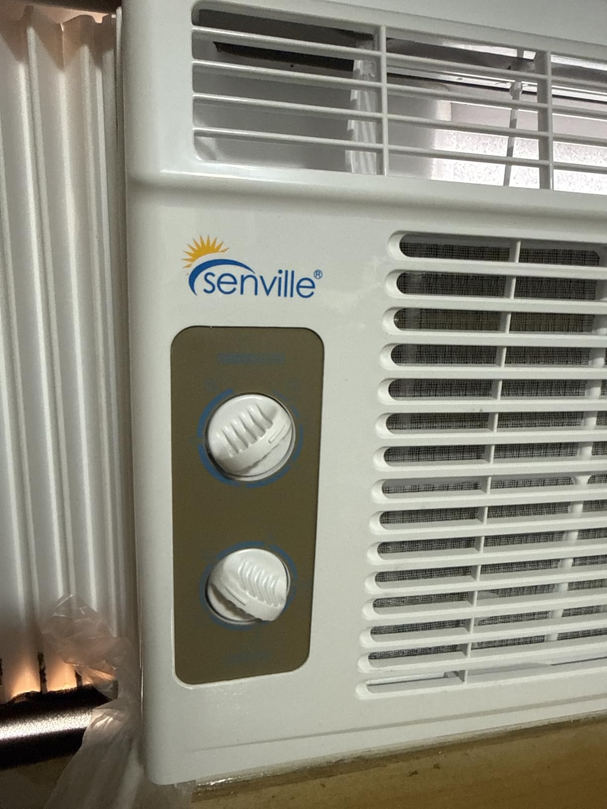 Senville 5,000 BTU Window Air Conditioner, Cools Up to 150 Sq. Ft., Easy to Use Mechanical Control, Washable Filter customer photo 1