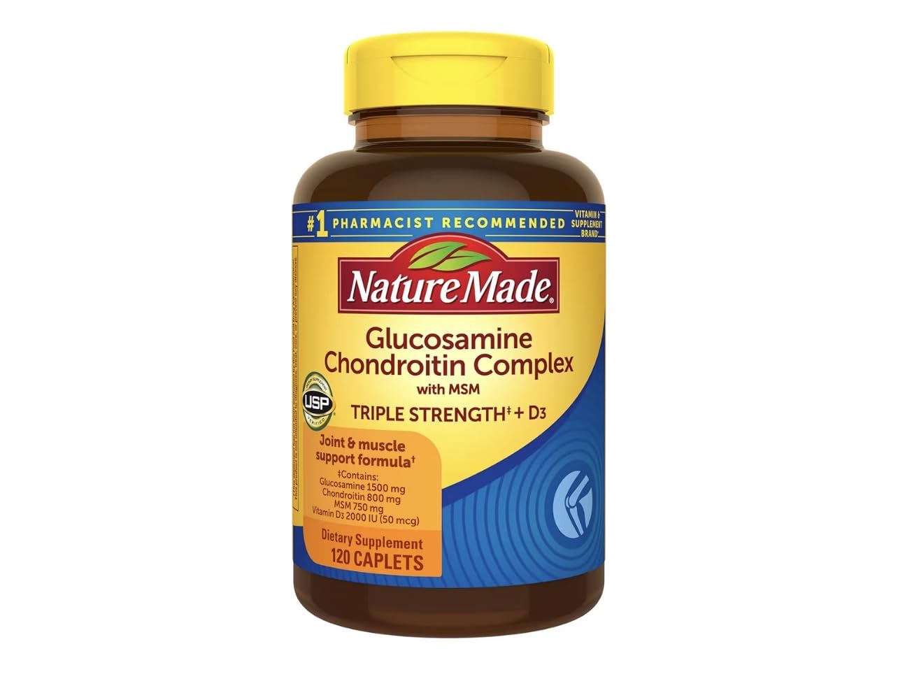Nature Made Glucosamine Chondroitin Complex with MSM, 120 Caplets customer photo 2