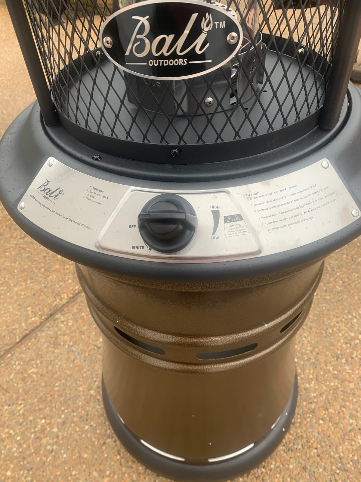 BALI OUTDOORS Gas Patio Heater customer photo 2