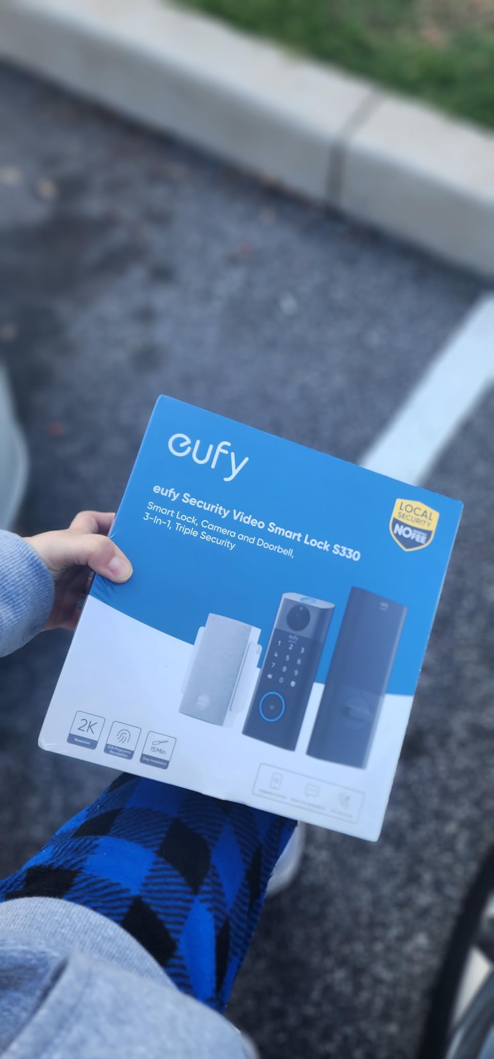 eufy Security Video Smart Lock S330, Keyless Entry Door Lock,Chime Included customer photo 1