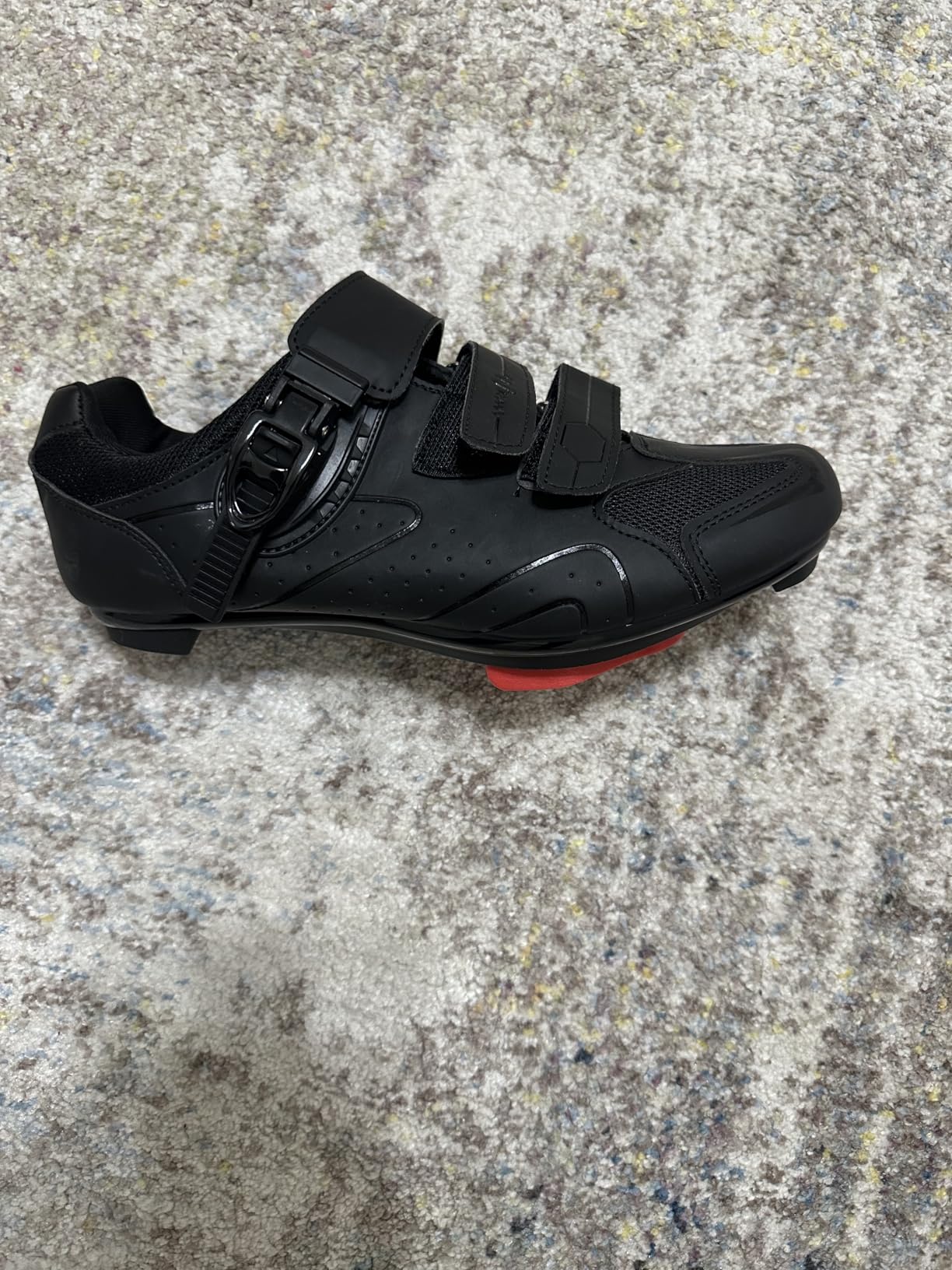 Mens Womens Cycling Shoes Compatible with Peloton Indoor Bicycle Pedals Clip in Road Bike Shoes Pre-Installed with Look Delta Cleats customer photo 2