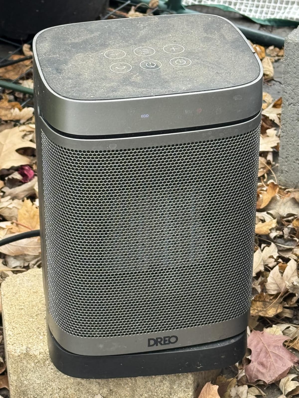 DREO Atom One Space Heater with Remote, 70°Oscillating Electric Heaters with Digital Thermostat, 1500W PTC Ceramic Heater, 12h Timer, Quiet Safety Heating, Portable Heater for Home Office customer photo 1