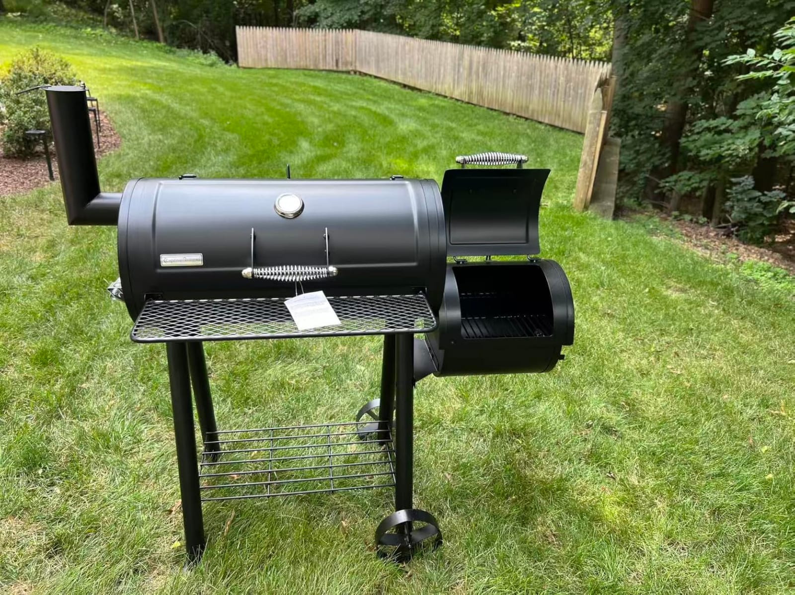 Captiva Designs Smoker Grill Extra Large Outdoor Charcoal Barbecue Grill customer photo 2