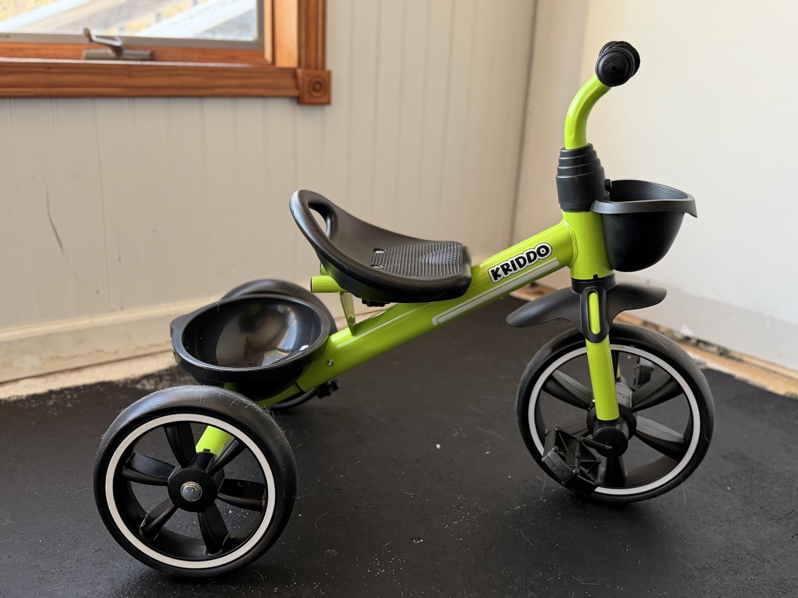 KRIDDO Toddler Tricycle for Toddlers Age 2-5, Tool-Free Trike customer photo 2