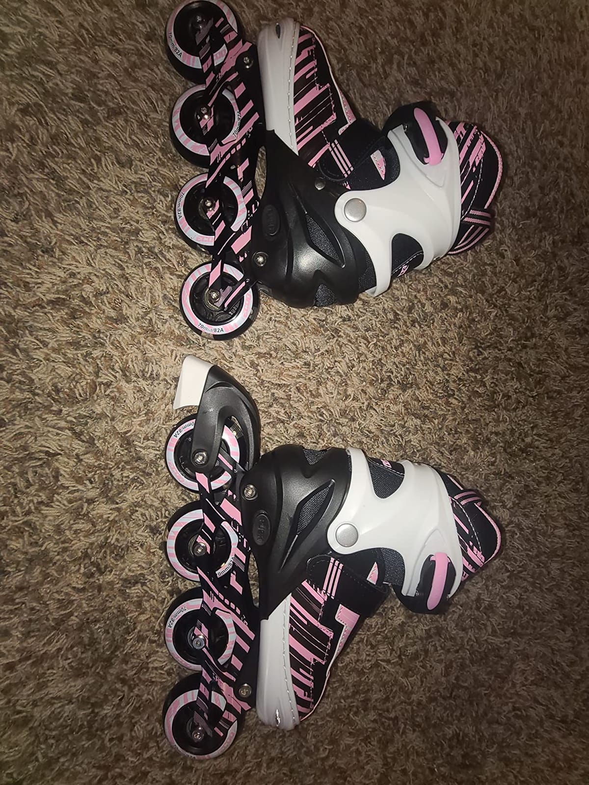 Adjustable Inline Skates for Kids Ages 4-12 customer photo 1