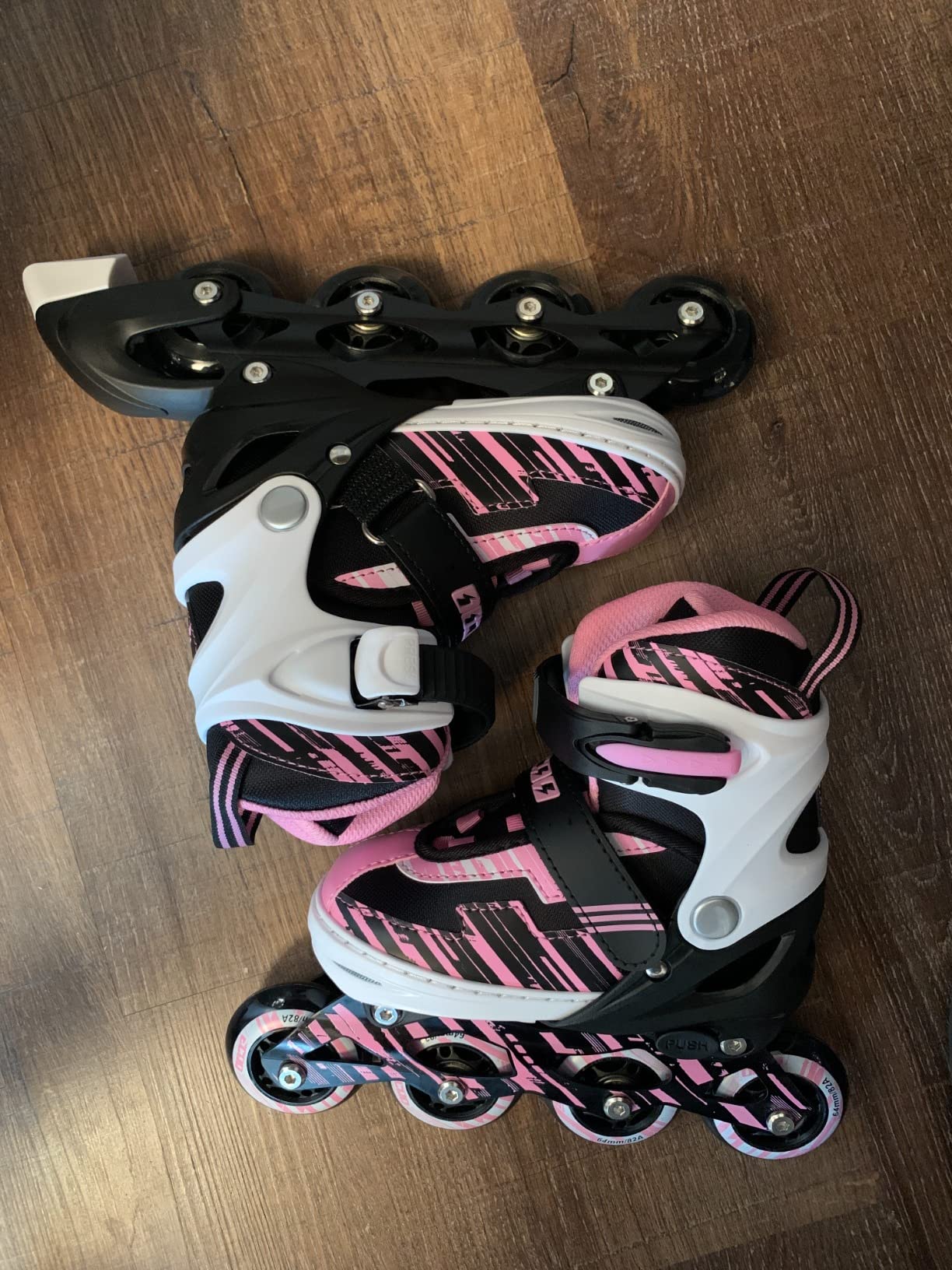 Adjustable Inline Skates for Kids Ages 4-12 customer photo 2