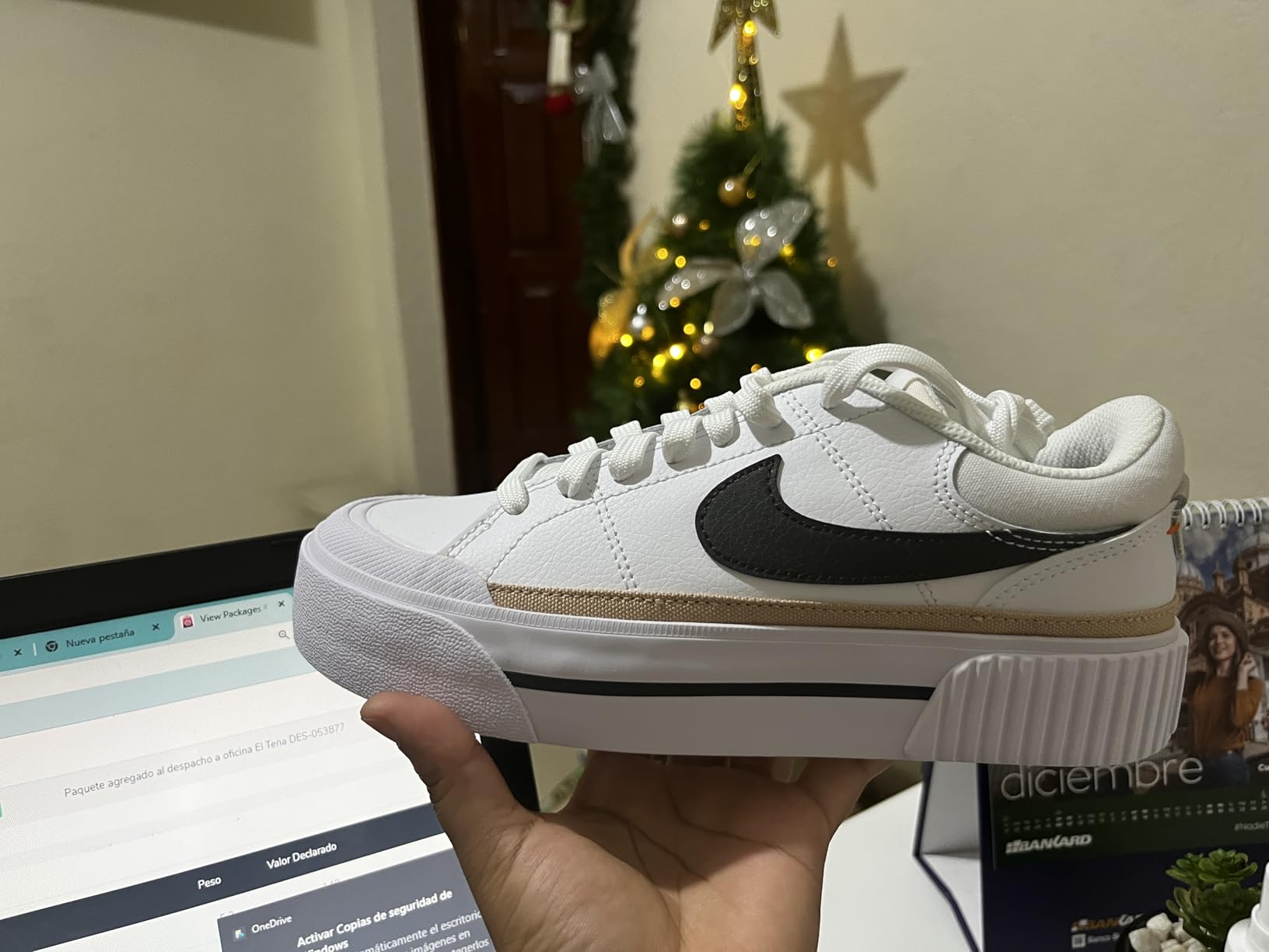 Nike Women's Court Legacy Lift Shoes customer photo 2