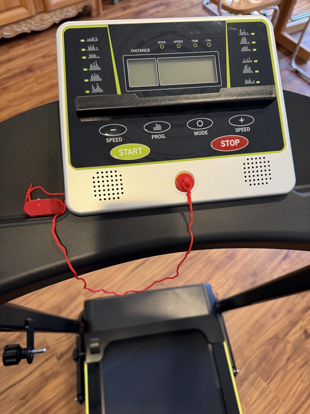 Redliro Walking Treadmill for Seniors with Long Handrails for Home customer photo 1