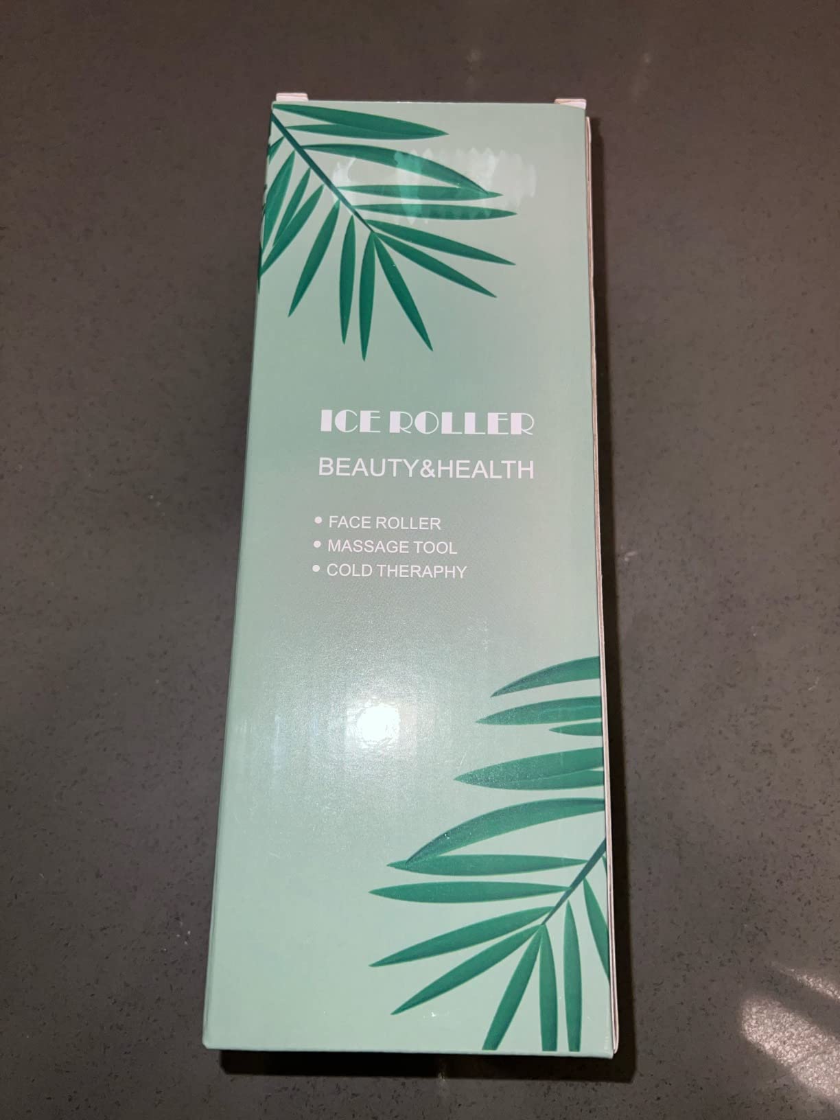 2 Pack Ice Roller for Face and Body Massage, Facial Roller Skin Care Tool for Reduce Wrinkles and Puffiness, Migraine Pain Relief and Skin Tighten, Cold Therapy for Cooling and Calming.(Pink+Green) customer photo 1