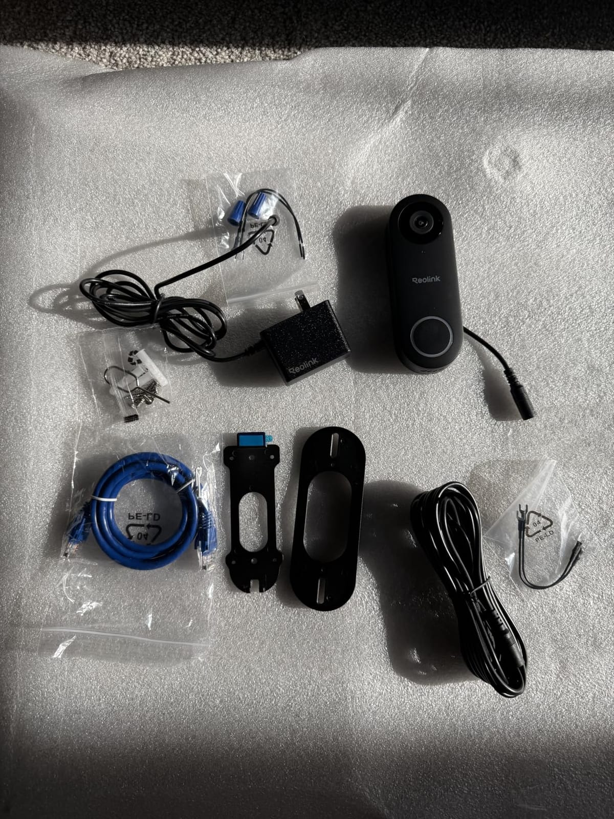 REOLINK Video Doorbell WiFi 2K Wired Camera, 4:3 Wide View Outdoor Camera customer photo 2
