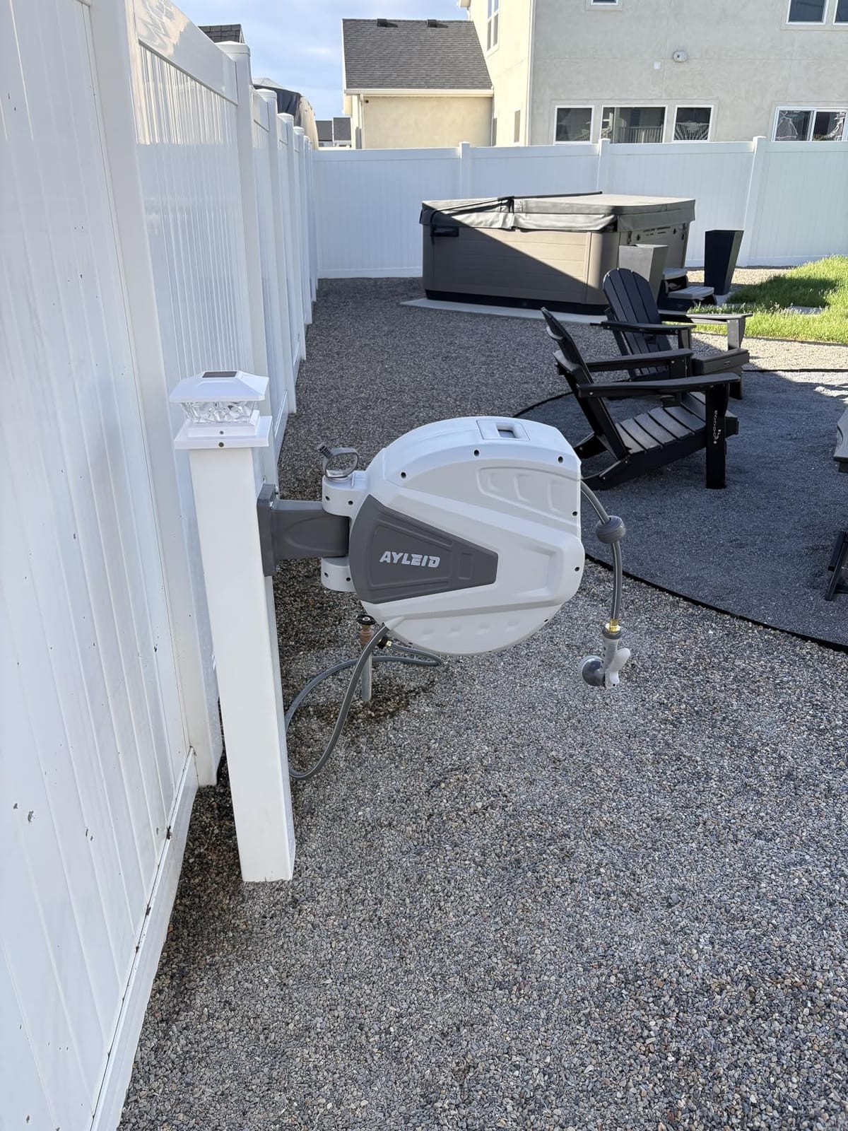 Ayleid Retractable Garden Hose Reel, 1/2