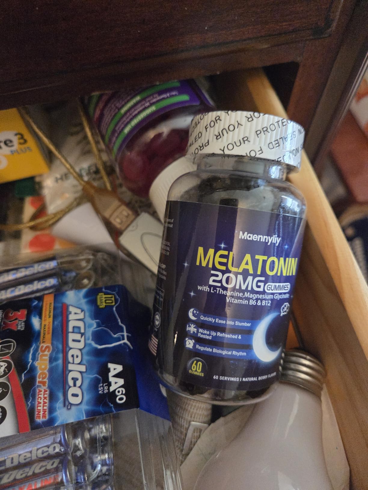 Melatonin 20mg Gummies (120 Count) - Maximum Strength Sleep Gummies customer photo 2