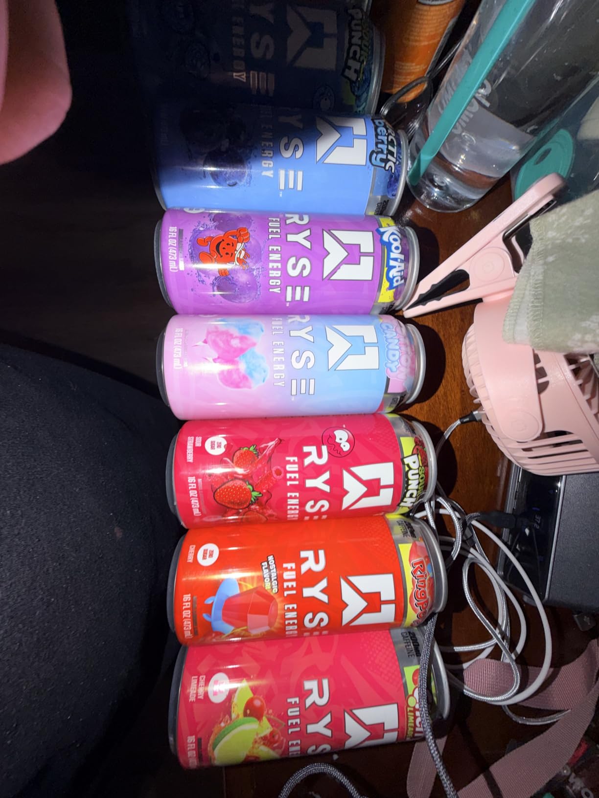 RYSE Fuel Energy Drink - Variety Pack - Sugar Free, Gluten Free & Vegan - 200mg Natural Caffeine, Taurine & Choline for Focus & Energy - No Artificial Colors - 16 fl oz Cans (12-Pack) customer photo 1