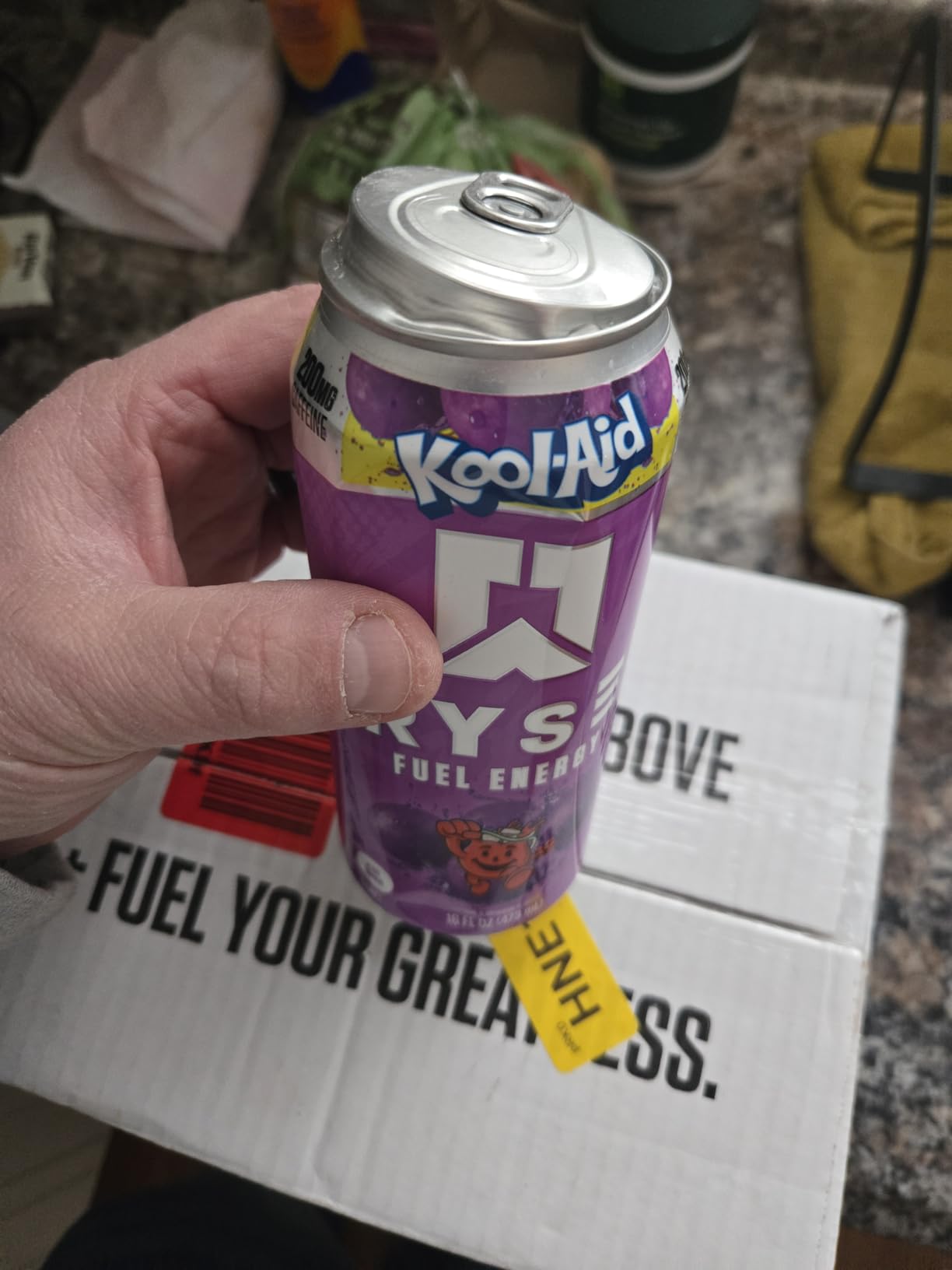 RYSE Fuel Energy Drink - Variety Pack - Sugar Free, Gluten Free & Vegan - 200mg Natural Caffeine, Taurine & Choline for Focus & Energy - No Artificial Colors - 16 fl oz Cans (12-Pack) customer photo 2