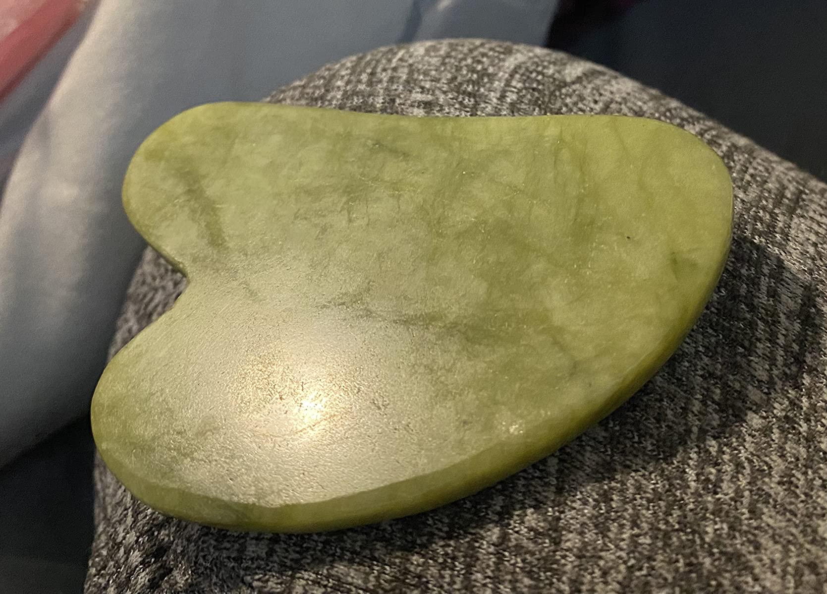 AECW 3-in-1 Natural Jade Roller and Gua Sha Set for Face and Eye Ice Roller Facial Cooling Massage Roller customer photo 1