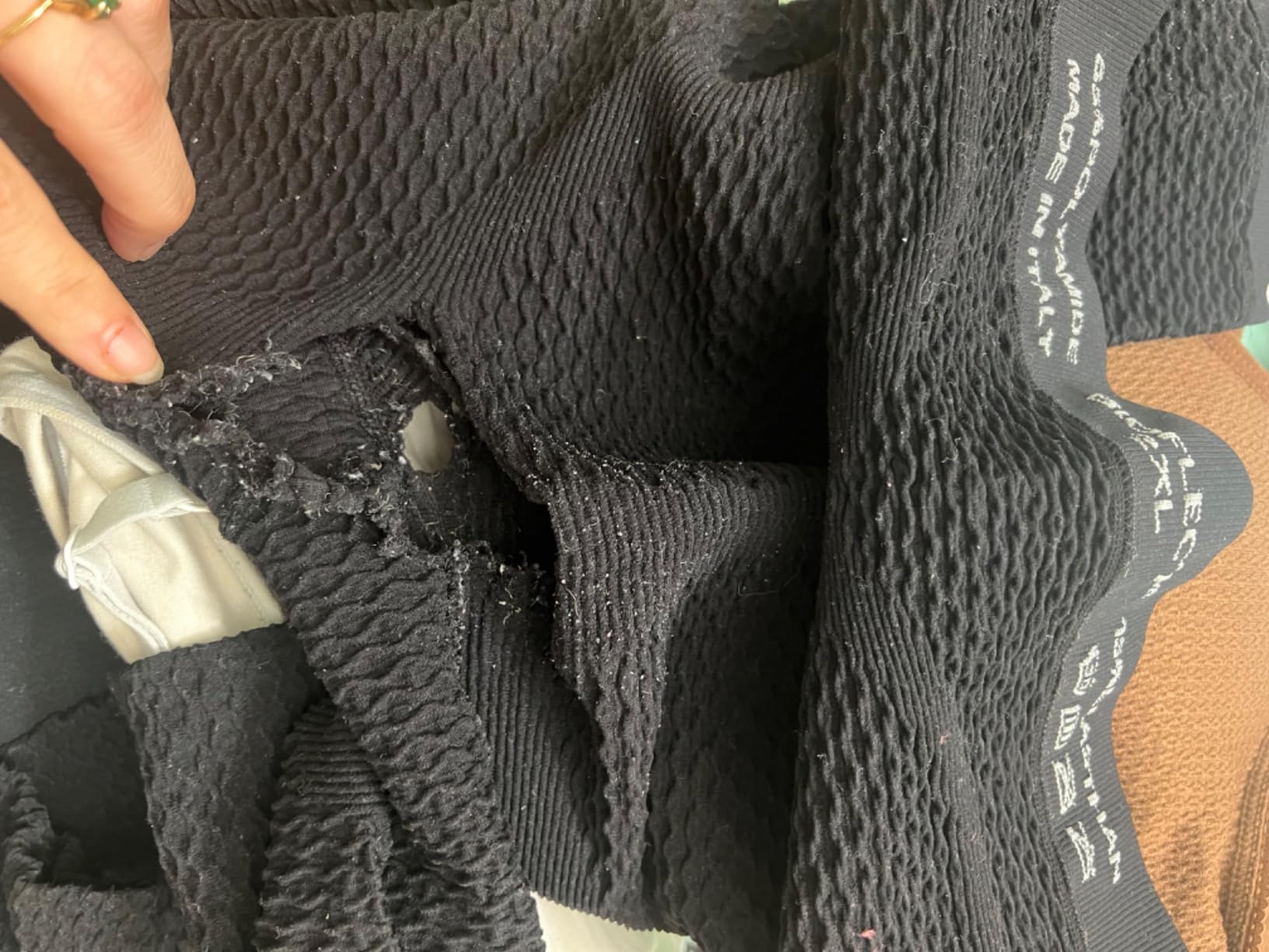 Bioflect® Compression Leggings with Bio Ceramic Micro-Massage Knit- for Support and Comfort customer photo 2
