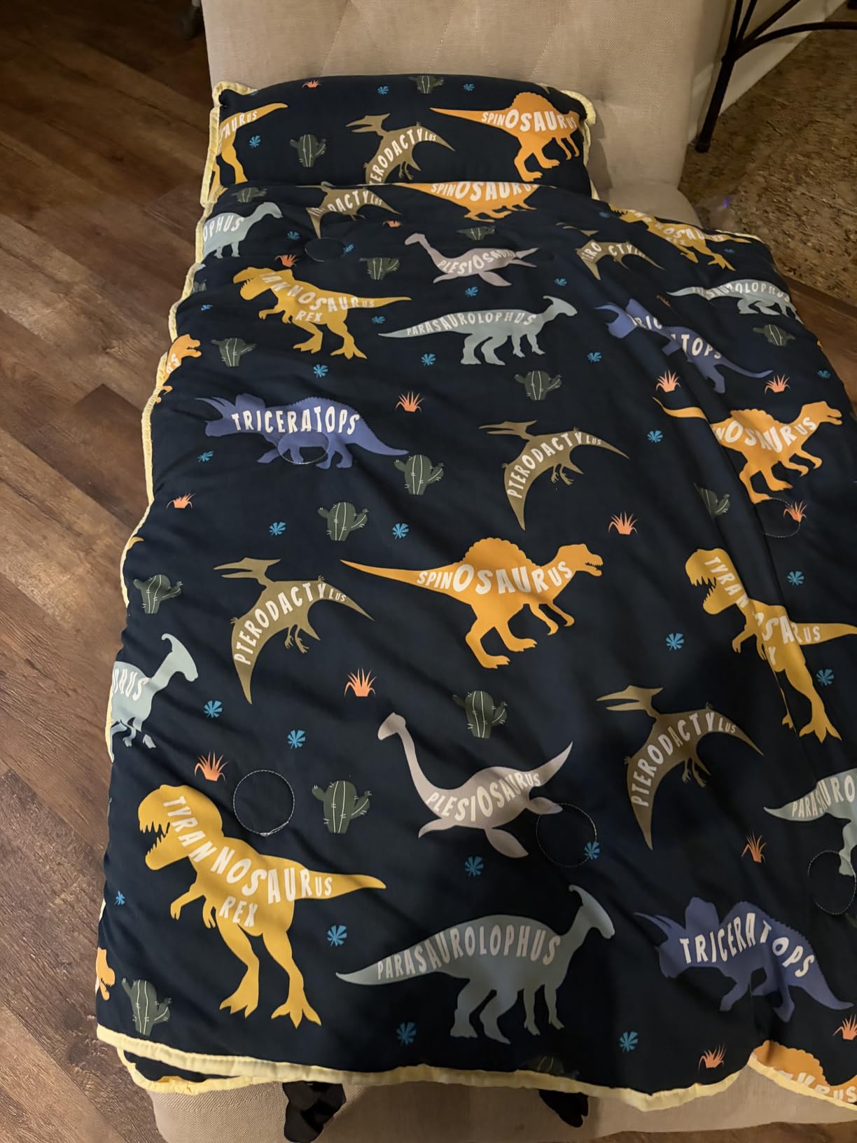 Primlect Toddler Nap Mat with Pillow, Thickened Extra Large Sleeping Bag customer photo 1
