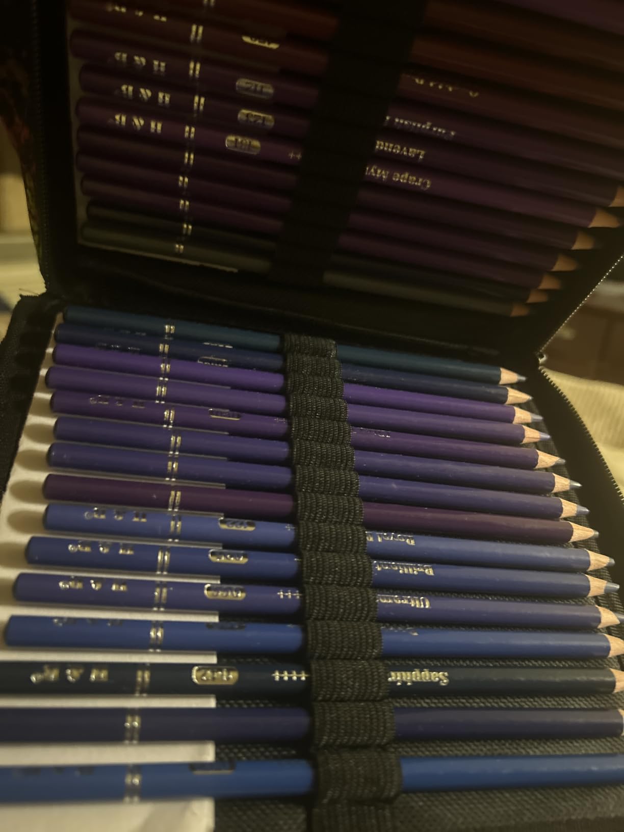 H & B 72 Colored Pencils Set for Adults with Coloring Book & Portable Case customer photo 1