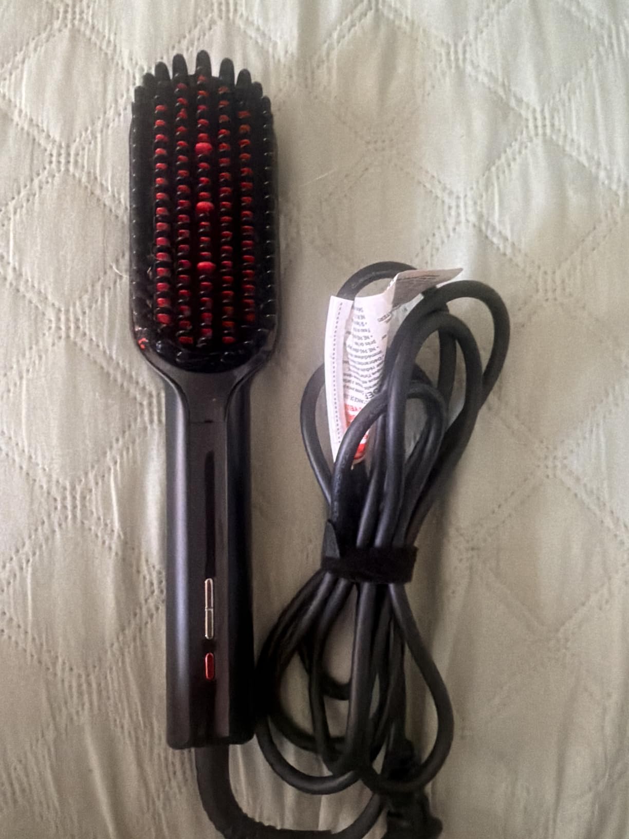 TYMO Hair Straightener Brush - Ionic Plus Straightening Brush for Women customer photo 2