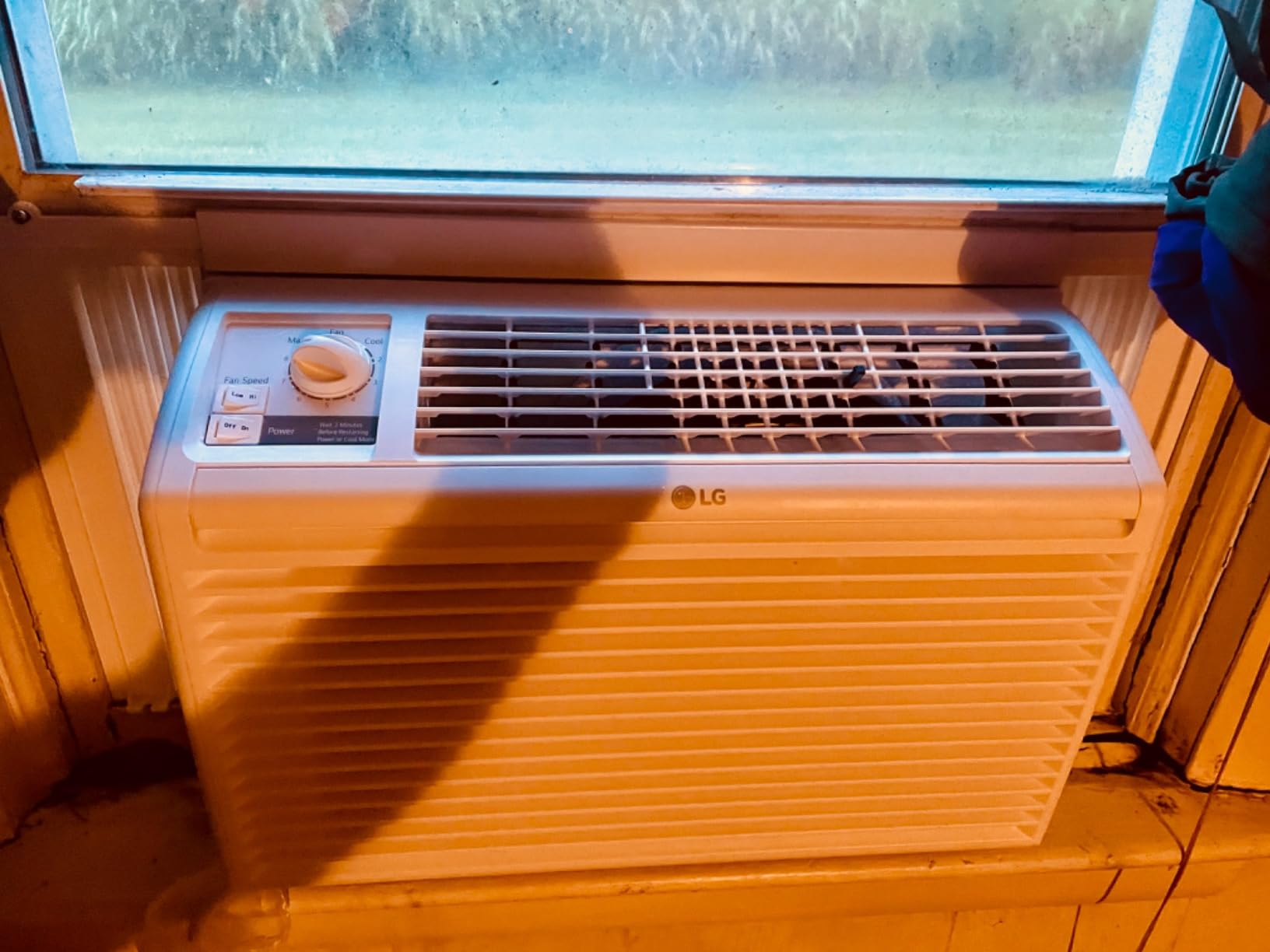 LG 5000 BTU Window Air Conditioners [2023 New] Easy Mechanical Control Ultra-Quiet Compact-size Cools Washable Filter 150 Sq.Ft. for Small Room AC Unit air conditioner Easy Installation White LW5023 customer photo 1