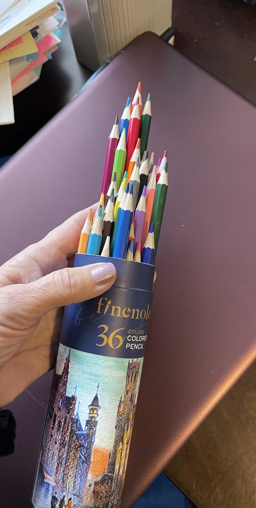 finenolo 48 Pack Colored Pencils for Adult Coloring Books | Soft Core, Art Drawing Pencils for Artists Beginners, Coloring Pencils Set with Sharpener for Coloring, Sketching, Painting customer photo 1