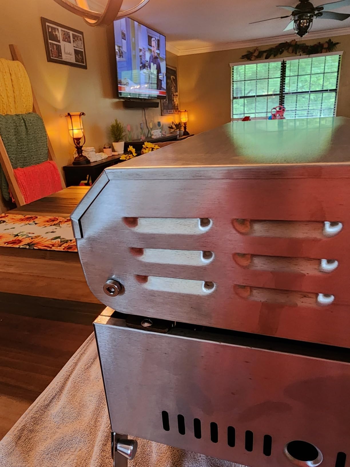 ONLYFIRE GRILLS Tabletop Gas Griddle 3 Burners, Propane Gas Stove, GS309 customer photo 2