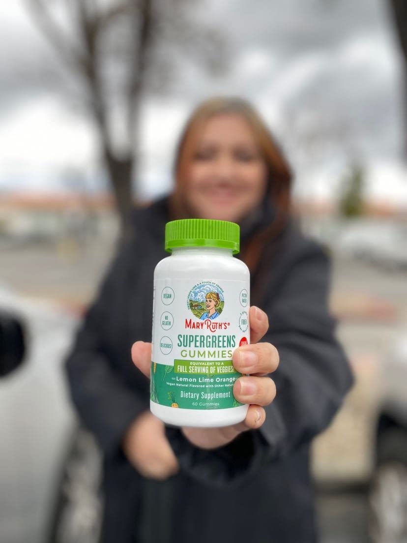 MaryRuth's Super Greens, Naturally-Occurring Quercetin, Spirulina, 60 Count customer photo 1