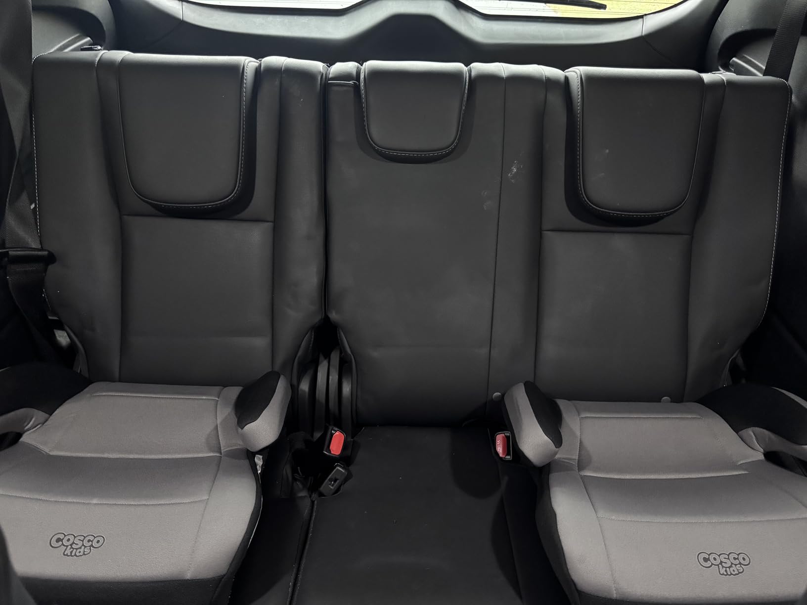 Cosco Topside Backless Booster Car Seat, Lightweight Booster Seats for Cars 40-100 lbs, Backless Booster Seat for Car, Rainbow customer photo 2