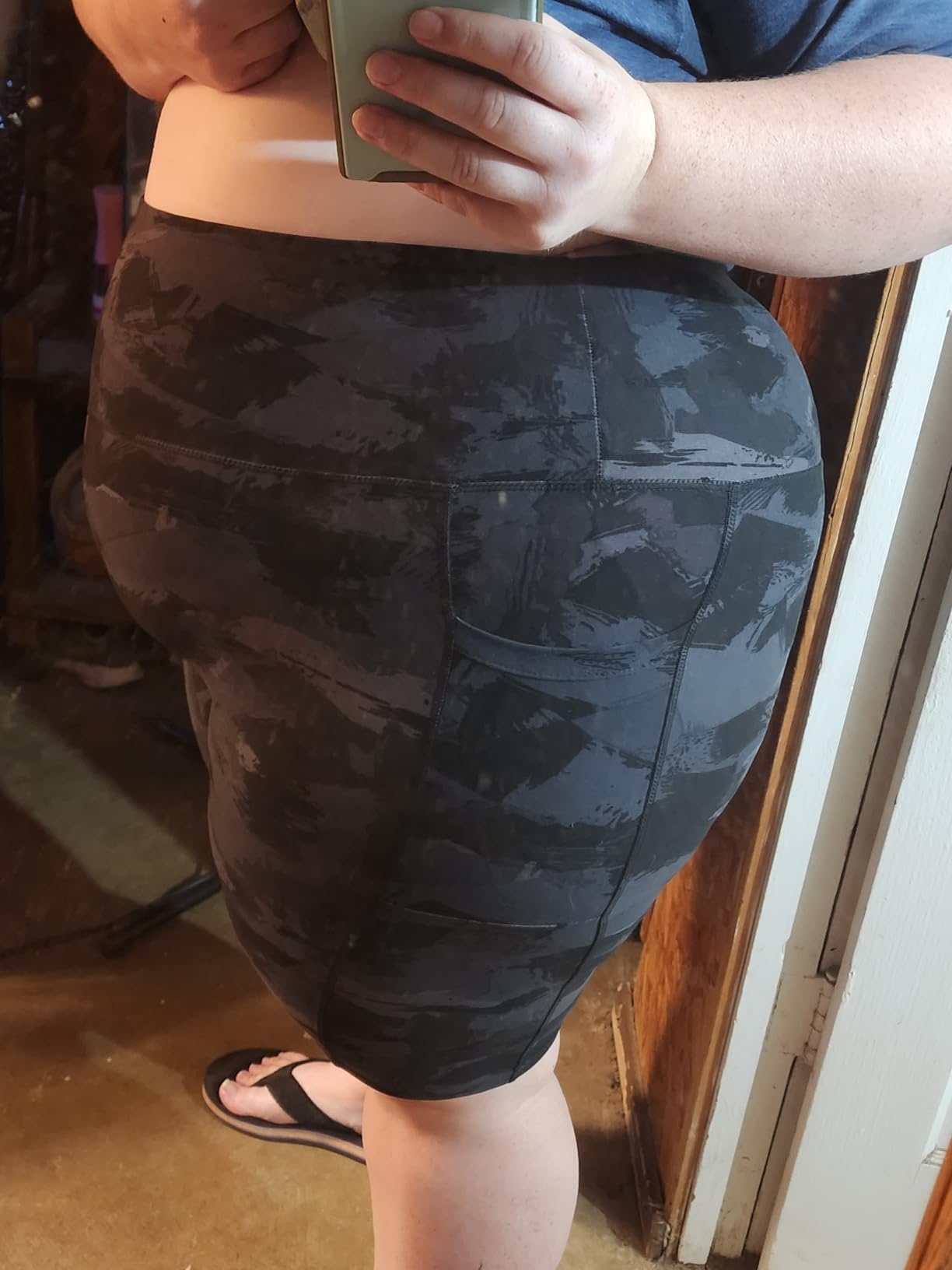 HLTPRO 3 Pack Plus Size Biker Shorts for Women, Pocket & No-Pocket Options customer photo 2