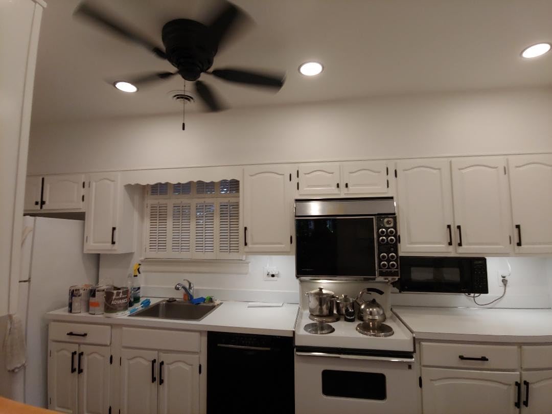 Hunter Low Profile IV, Indoor, Ceiling Fan, No Light, 42 inch, Matte Black customer photo 2