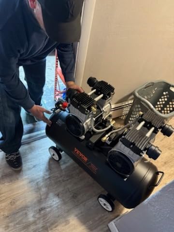 VEVOR 6.3 Gallon 2 HP Air Compressor, Max 116PSI, Oil Free Compressor Tank customer photo 2