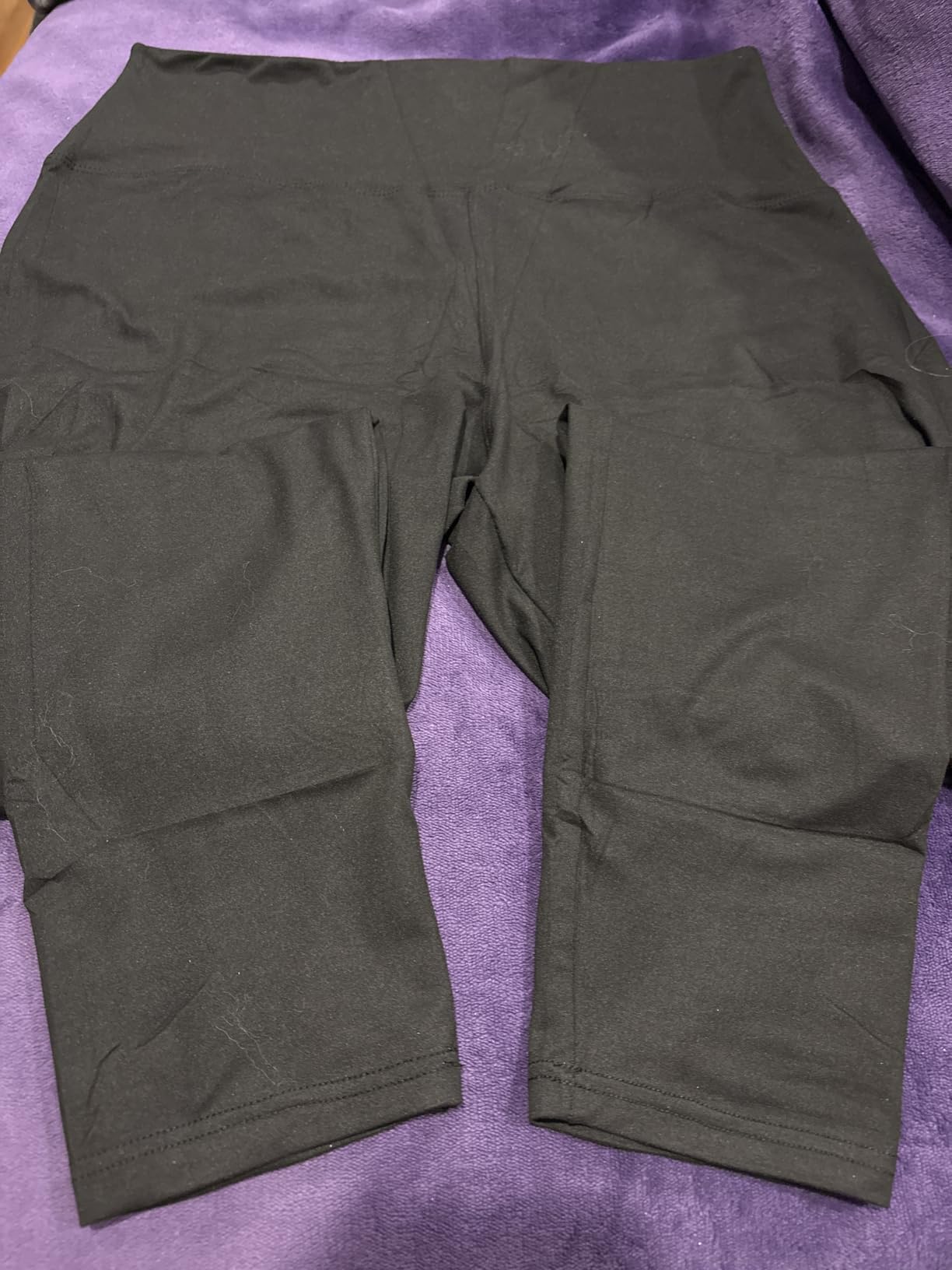 SINOPHANT High Waisted Leggings for Women - Full Length Capri Buttery Soft Yoga Pants for Workout Athletic customer photo 2