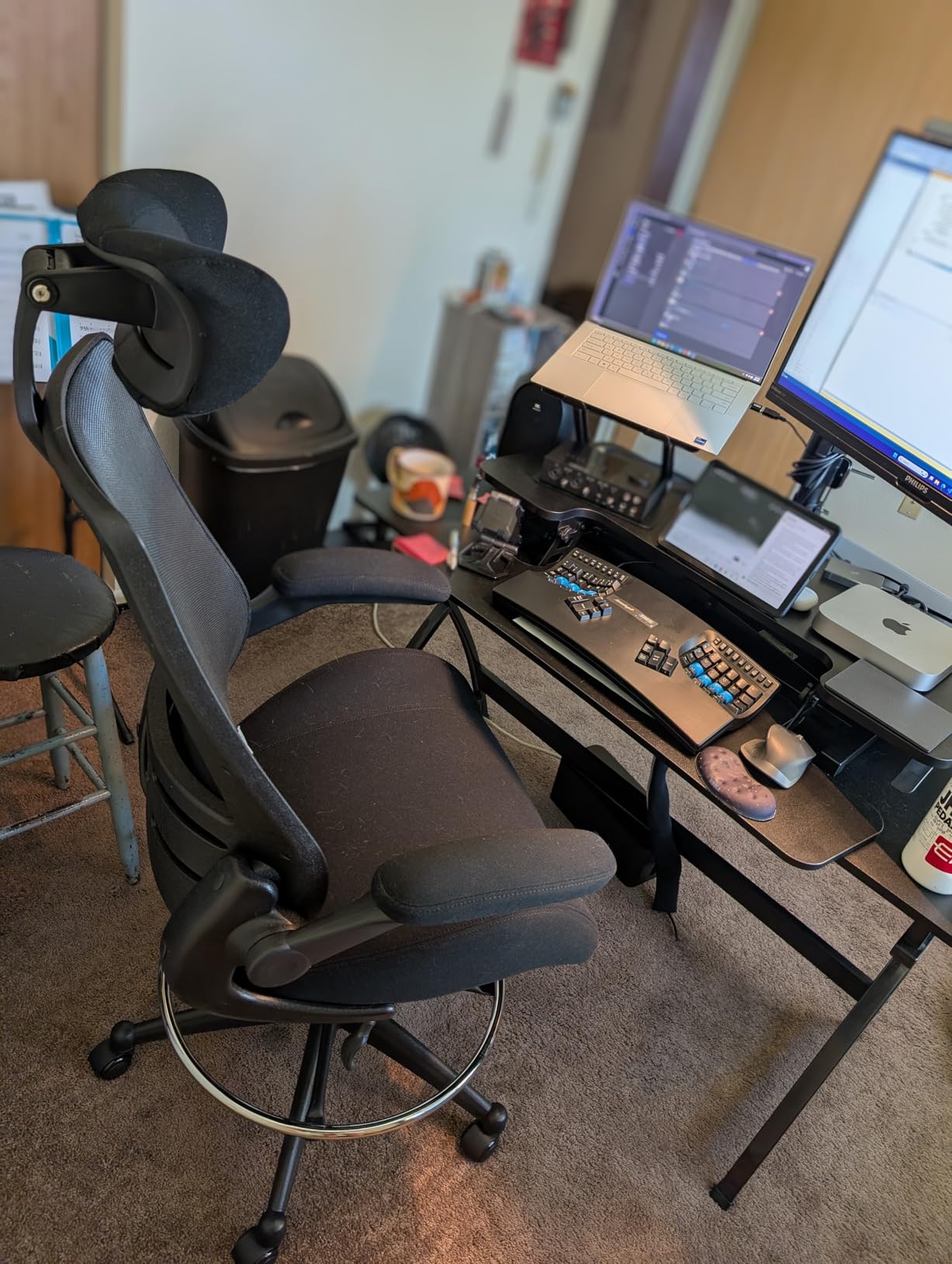 BOLISS Drafting Tall Office Chair 400lbs High Back Standing Desk Chair customer photo 2